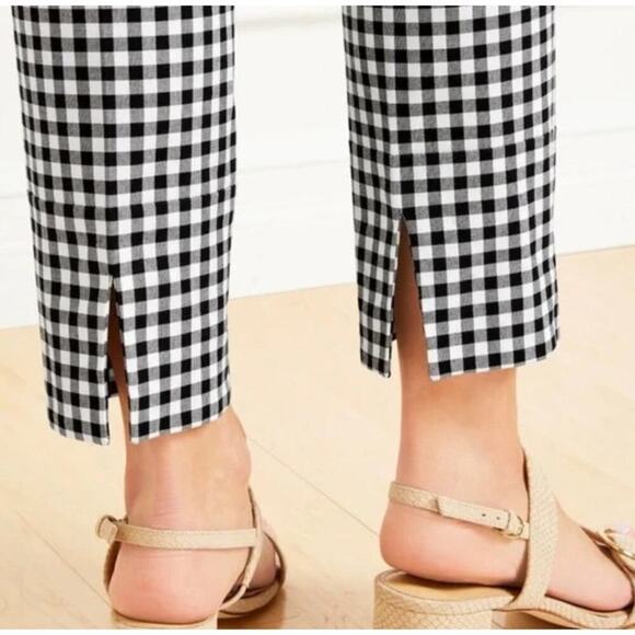 NWT Talbots Chatham Plaid Gingham Ankle Pant Size 4 (preppy cottage) - Picture 8 of 8